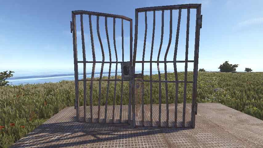 Door Hinged Zigg Security Gate