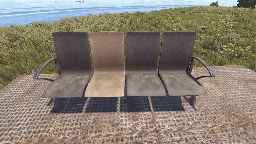 Public Bench Chairs 300 Mountable