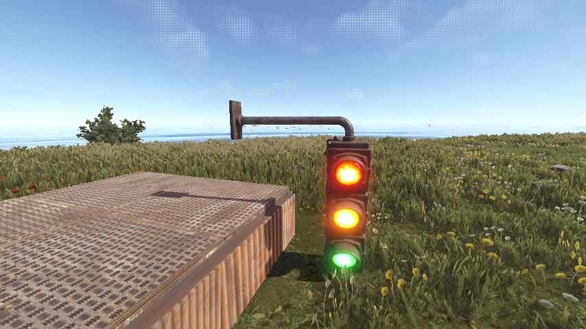Train Signal Lights A