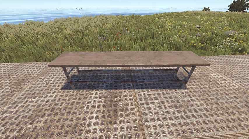 Wooden Bench A Mountable