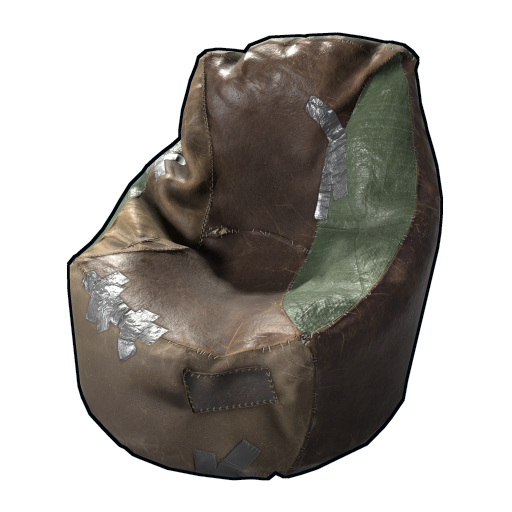 Leather Beanbag Seat