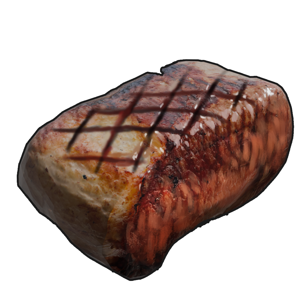 Cooked Big Cat Meat