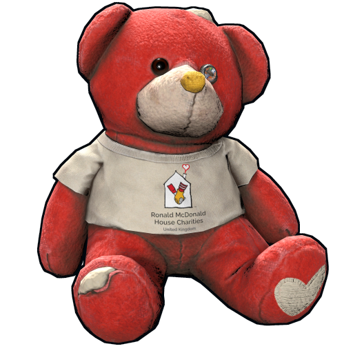 Ronald McDonald House UK Plushie