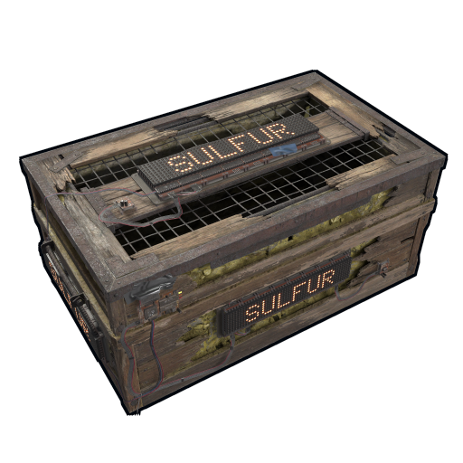 Sulfur Storage Box