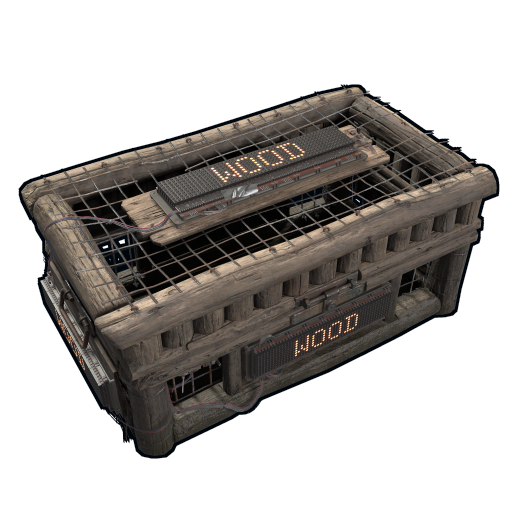 Wood Storage Box