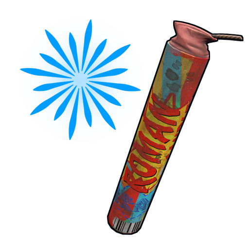 Blue Roman Candle