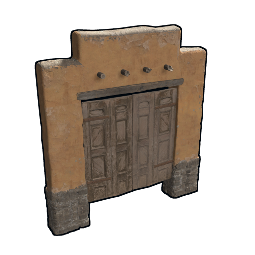 High External Adobe Gate