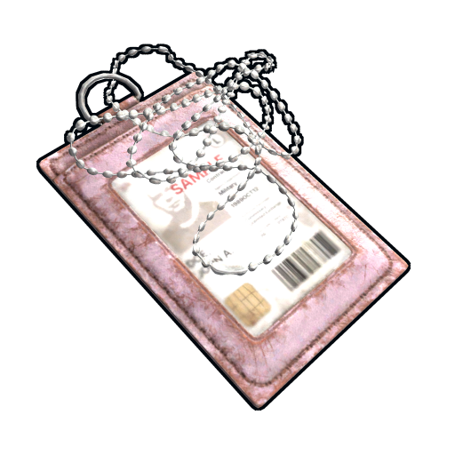 Lavender ID Tag