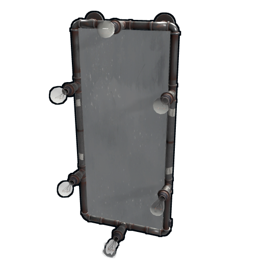 Light-Up Mirror Standing