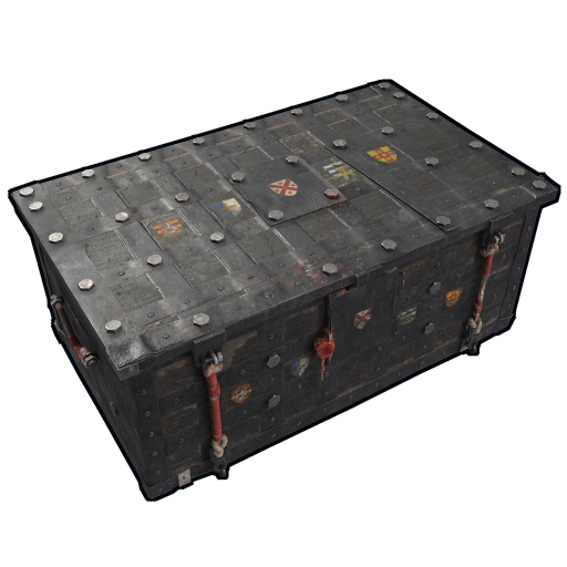 Medieval Large Wood Box