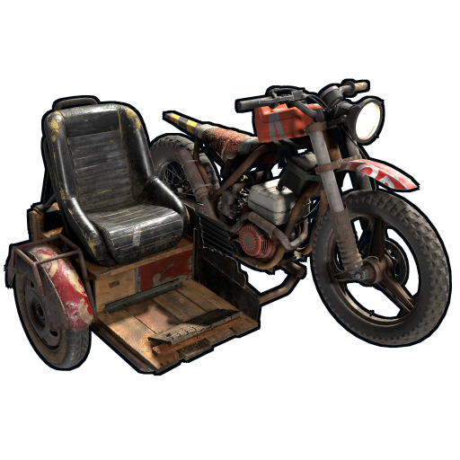 Motorbike With Sidecar