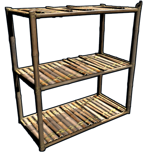 Bamboo Salvaged Shelves