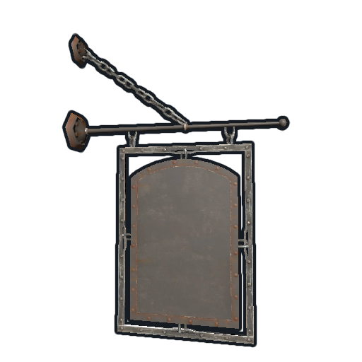 Two Sided Hanging Sign
