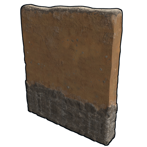 High External Adobe Wall