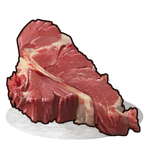 Raw Wolf Meat