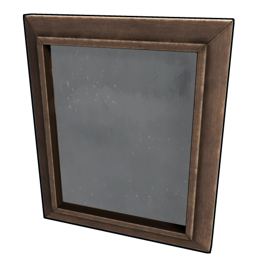 Wood Mirror Small