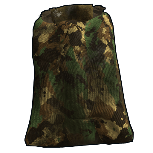 Wood Camo Sleeping Bag