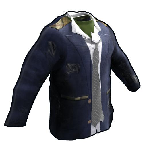 Salvaged Shirt, Coat and Tie