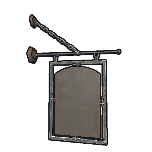 Two Sided Hanging Sign