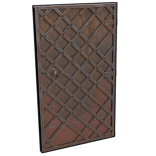 Medieval Sheet Metal Door