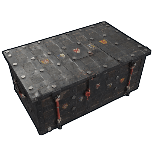 Medieval Large Wood Box