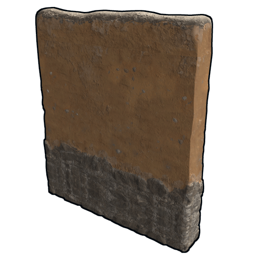 High External Adobe Wall
