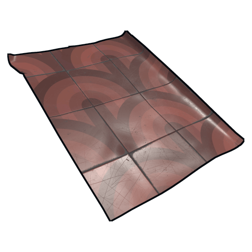 Asbestos Tile Arch Pattern