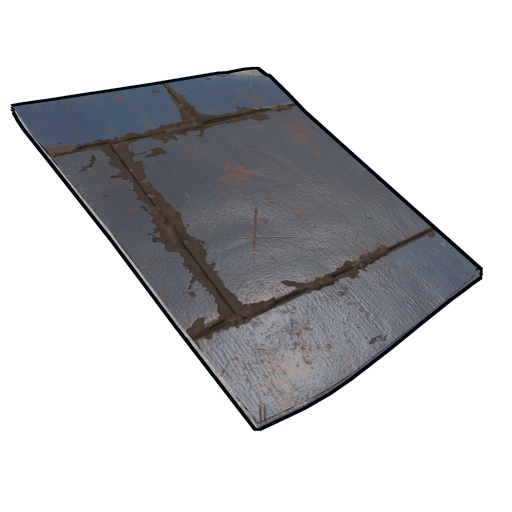 Metal Sheet Blue