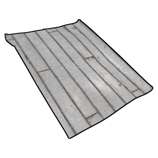Parquet Painted White