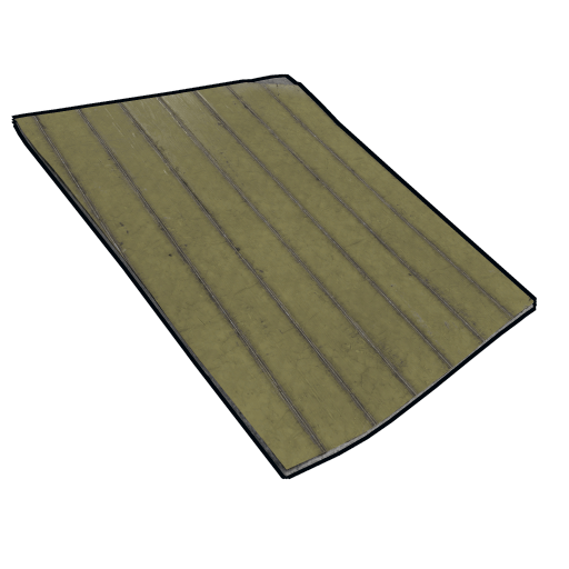 Parquet Boards Painted Yellow