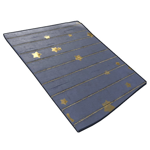 Painted Gold Stars