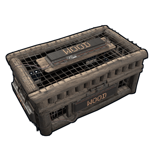 Wood Storage Box
