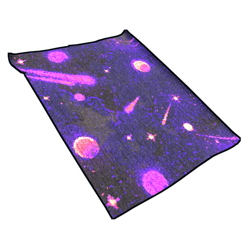 Neon Space Carpet