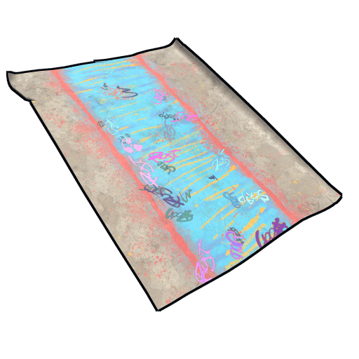 Graffiti Concrete Straight
