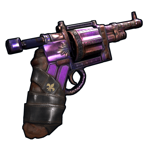 Ornate Tempered Revolver