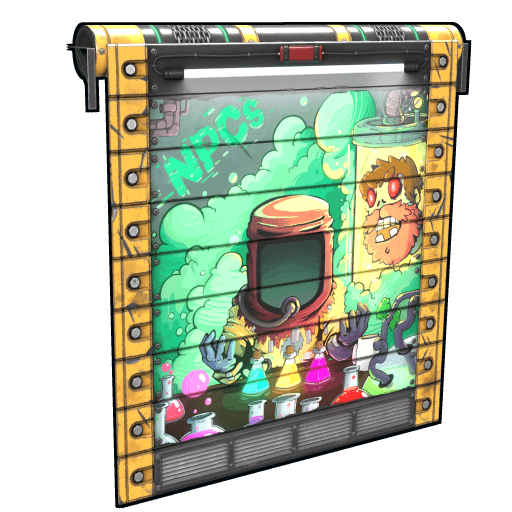 GingerBeardie Garage Door
