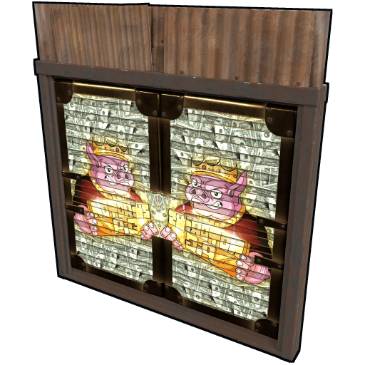 notoriuspig_ Sheet Metal Double Door
