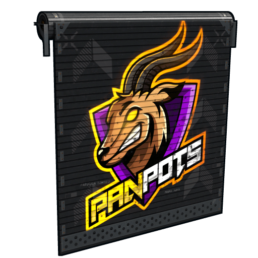 PanPots Garage Door