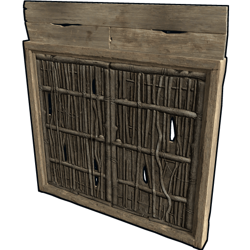 Twig Rivals Wooden Double Door