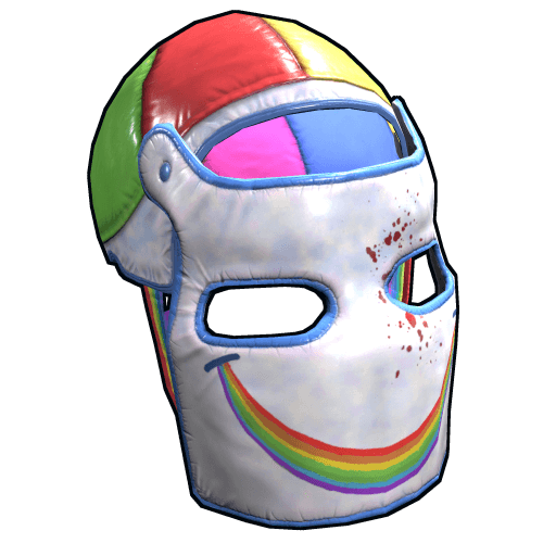 Rubius Rainbow Facemask