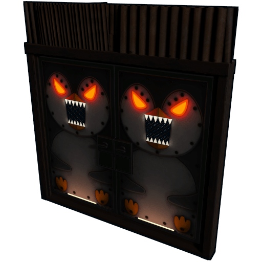 BlizzardID Sheet Metal Double Door
