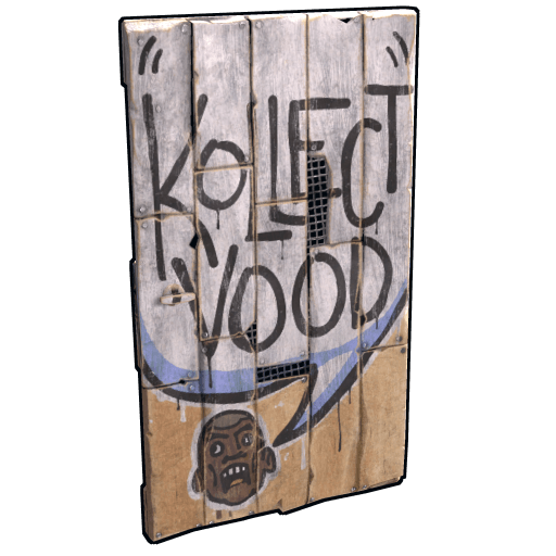 Oldschool Wooden Door