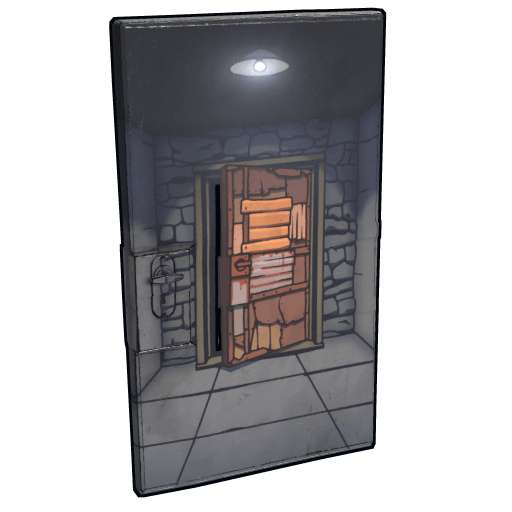 Oldschool Metal Door
