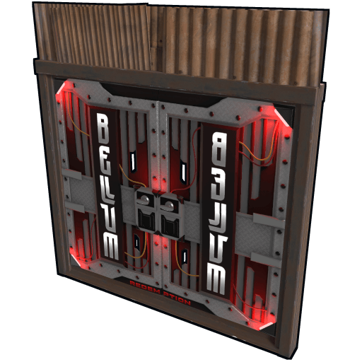 Bellum - Sheet Metal Double Door