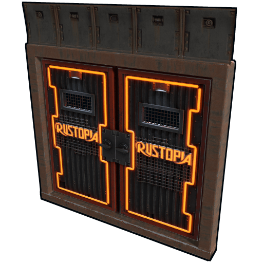 Rustopia Armored Double Door