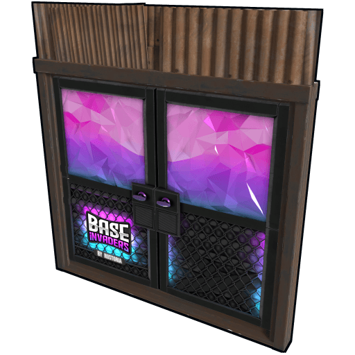 Base Invaders Double Door