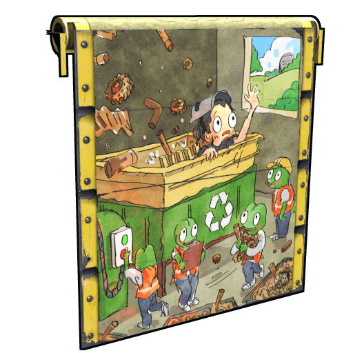 NoraExplorer Garage Door