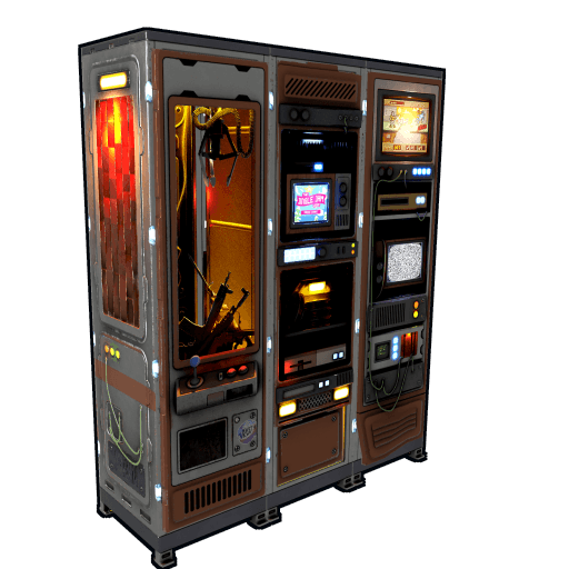 Trust in Rust Arcade Locker