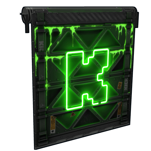 Kick Garage Door