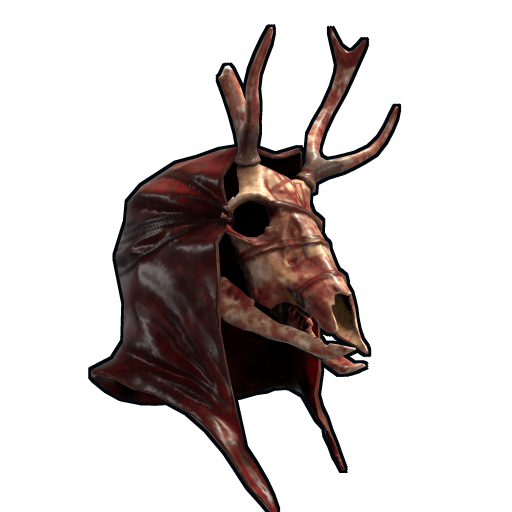 Demonic Deer Skull